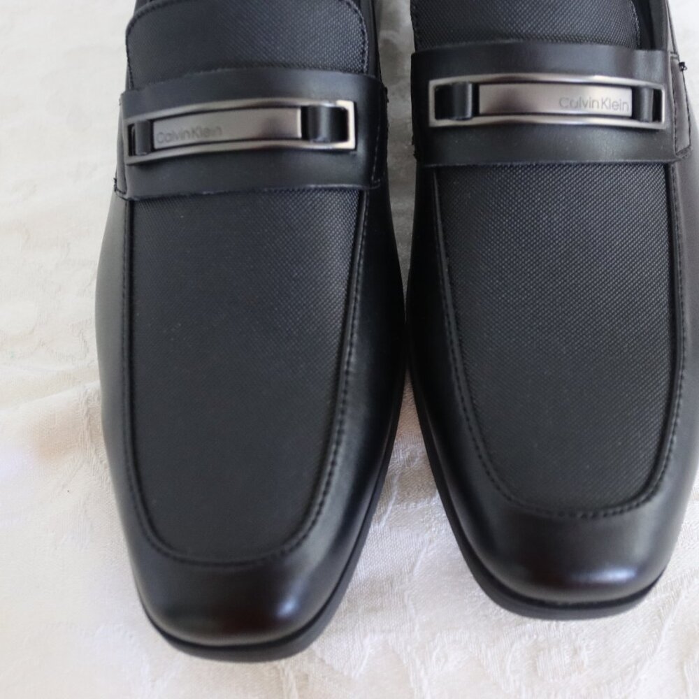Calvin Klein Jameson Loafers Men's Size 8 Black Office Casual Preppy New - Picture 6 of 6